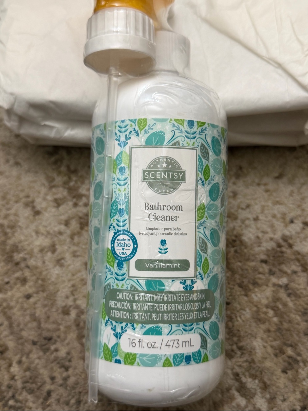 Scentsy Vanillamint Bathroom Cleaner